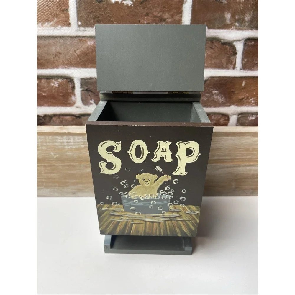 RUSTIC ~ SOAP  HOLDER / DISPLAY, Dispenser, Farmhouse, Country, Bathroom Decor